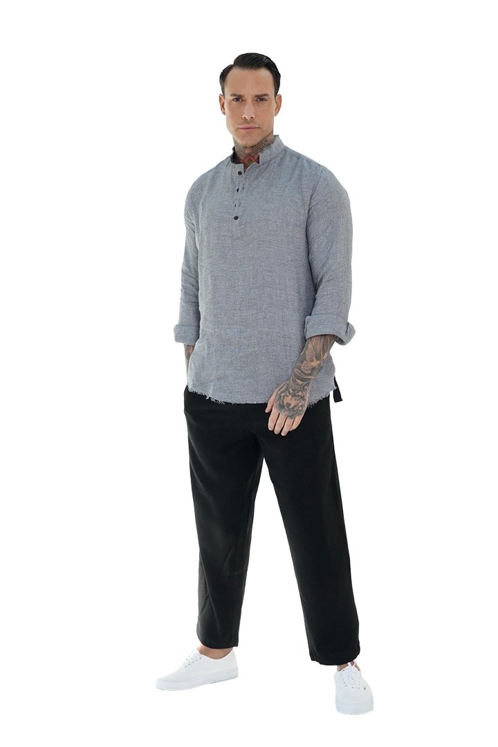 Urban Flow Pants – C.899 Black - Παντελόνι - Image 2