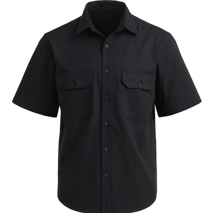 Urban Edge Black Shirt – Short Sleeve